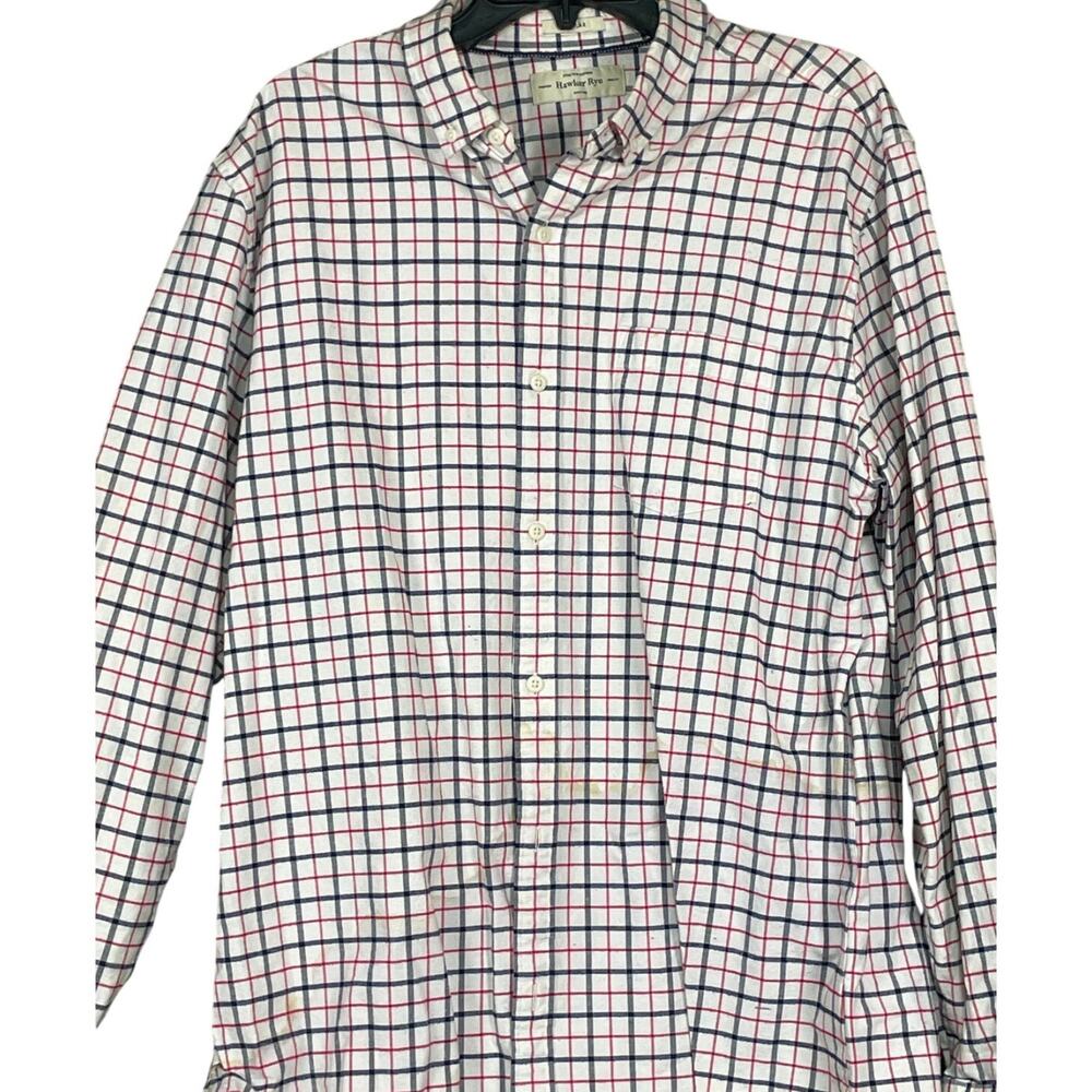 Men's Hawker Rye brand button down collar Oxford shirt XL size